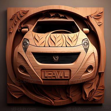3D model Nissan LEAF (STL)